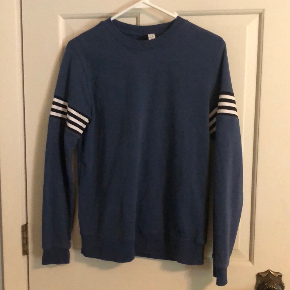Adidas Navy Crewneck Sweatshirt
